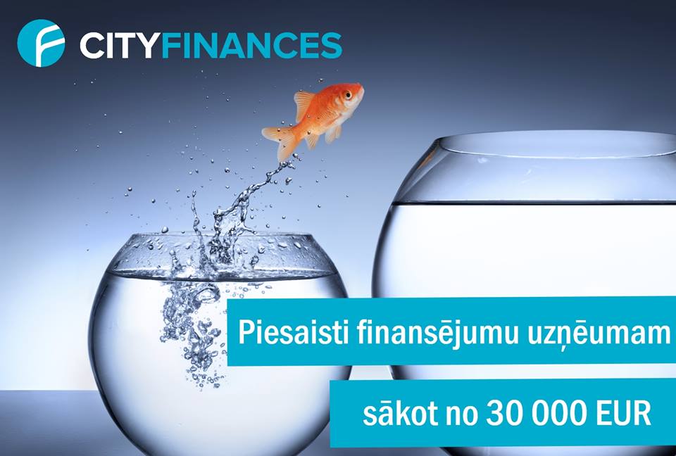 Piesaisti finansējumu uzņēmumam bez ķīlas no 10'000 EUR | Cityfinances