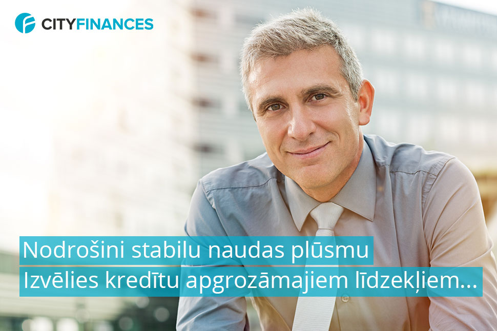 Nodrošini stabilu naudas plūsmu! Izvēlies kredīts apgrozāmajiem līdzekļiem uznēmuma finansēšanai no 10’000€ līdz 300’000€ no 0.5% dienas laikā tava uzņēmuma finansēšanai. | cityfinances.lv